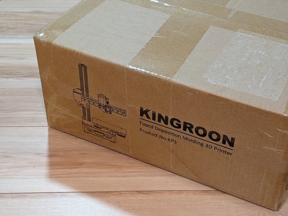 Kingroon KP3Sの外箱