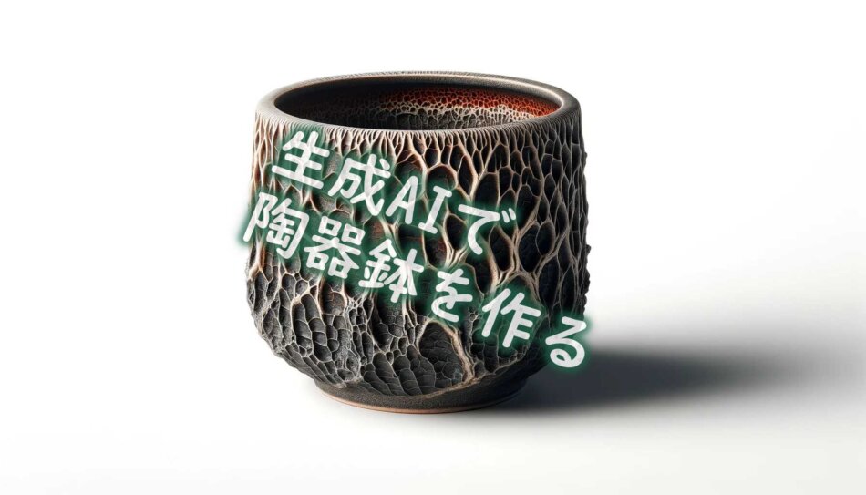生成AIで陶芸。陶器鉢を作ってみる – ゆるぷ